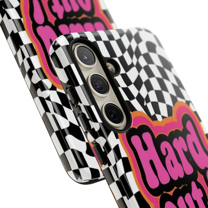 "Hard Out" Mobile Phone Case (pink)