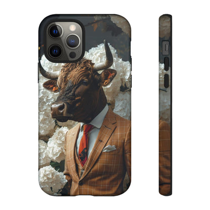 "The Genteel Bull" Mobile Phone Case