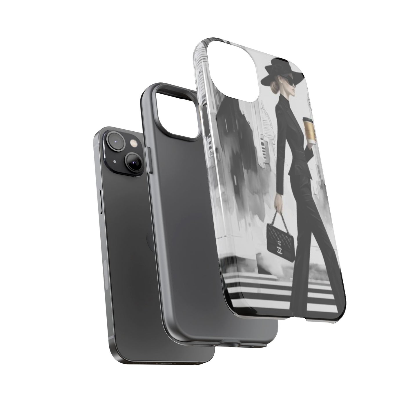 "Chic City Stroll" Mobile Phone Case