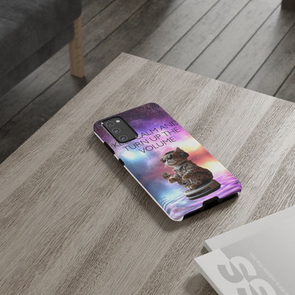 "Keep calm and turn up the Volume" Mobile Phone Case (mix)