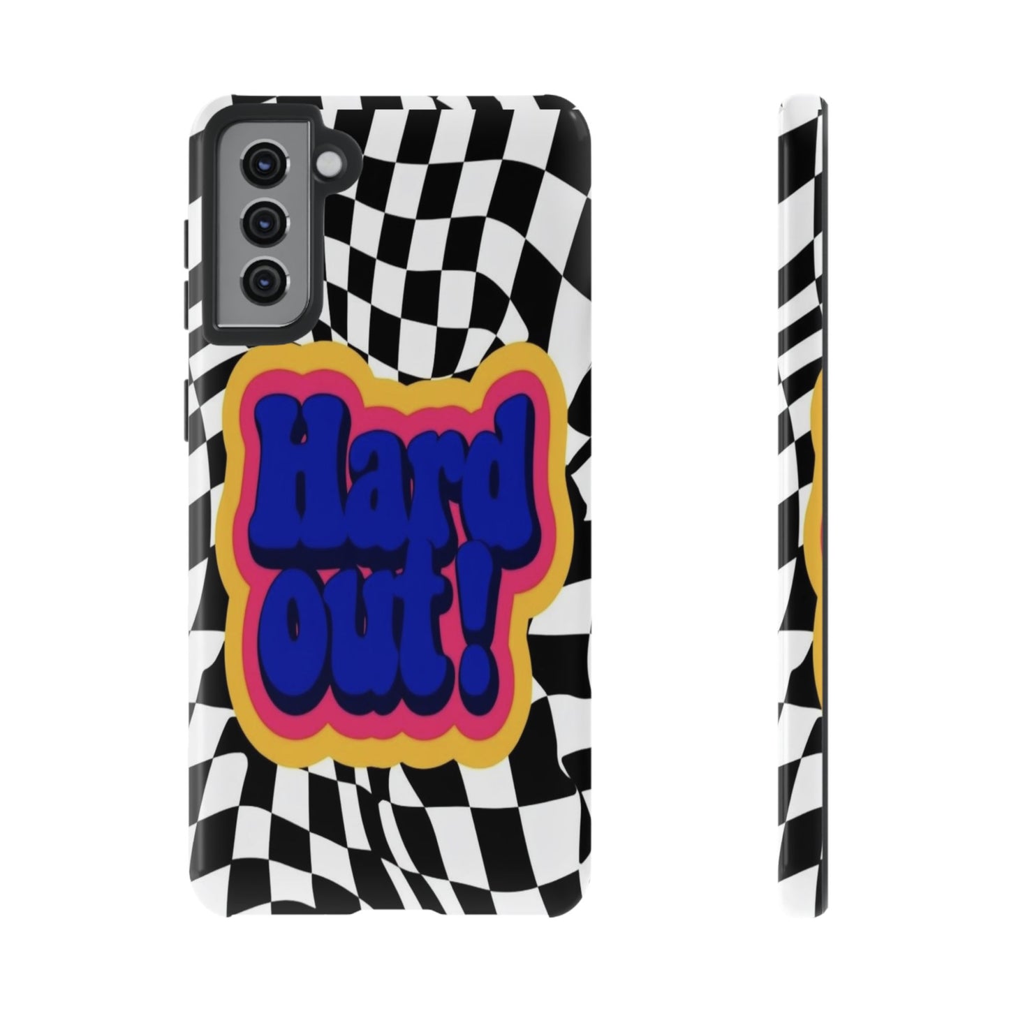 "Hard Out" Mobile Phone Case (blue)