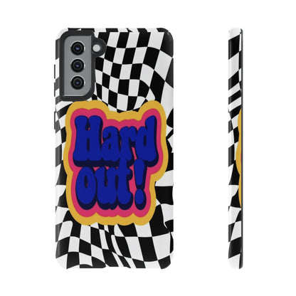"Hard Out" Mobile Phone Case (blue)