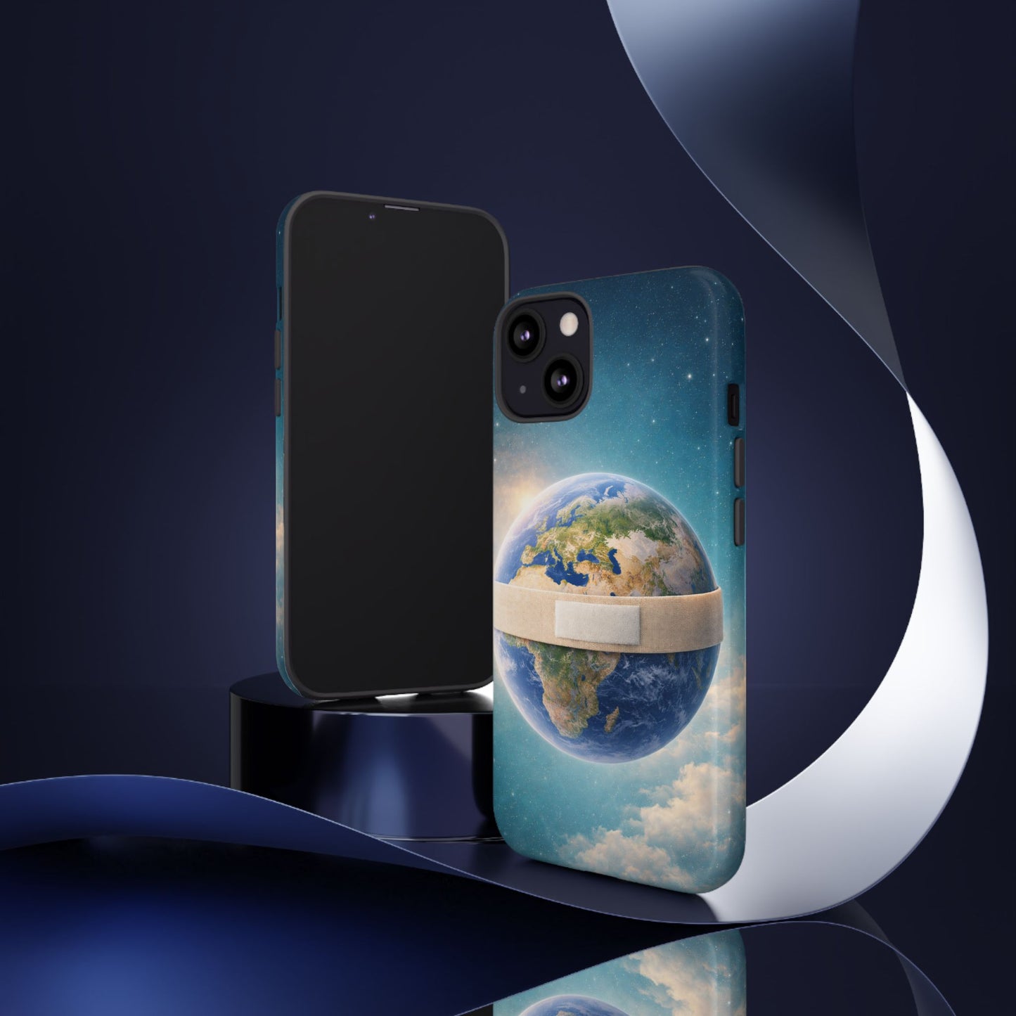 Earth Band Tough Case — Protective Planet Phone Case with Global Design