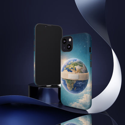 Earth Band Tough Case — Protective Planet Phone Case with Global Design