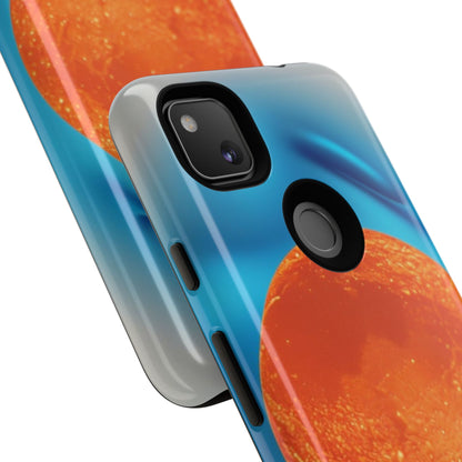 "The Feathered Assembly" Mobile Phone Case (orange)