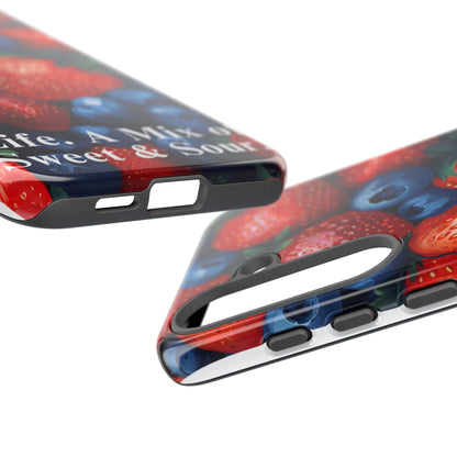 "Life. A Mix of Sweet and Sour" Mobile Phone Case
