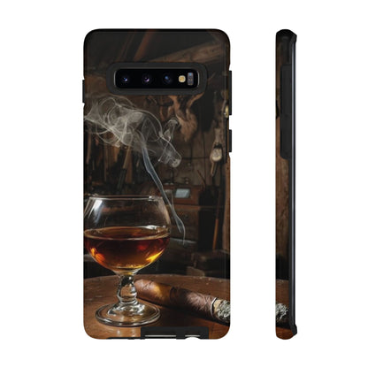 "Hot Whiskey and Cigar" Mobile Phone Case