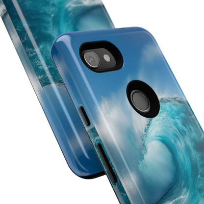 "Mount Maunganui" Mobile Phone Case (green)