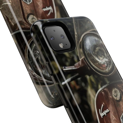 "Vespa. Old Soul, Full Tank" Mobile Phone Case