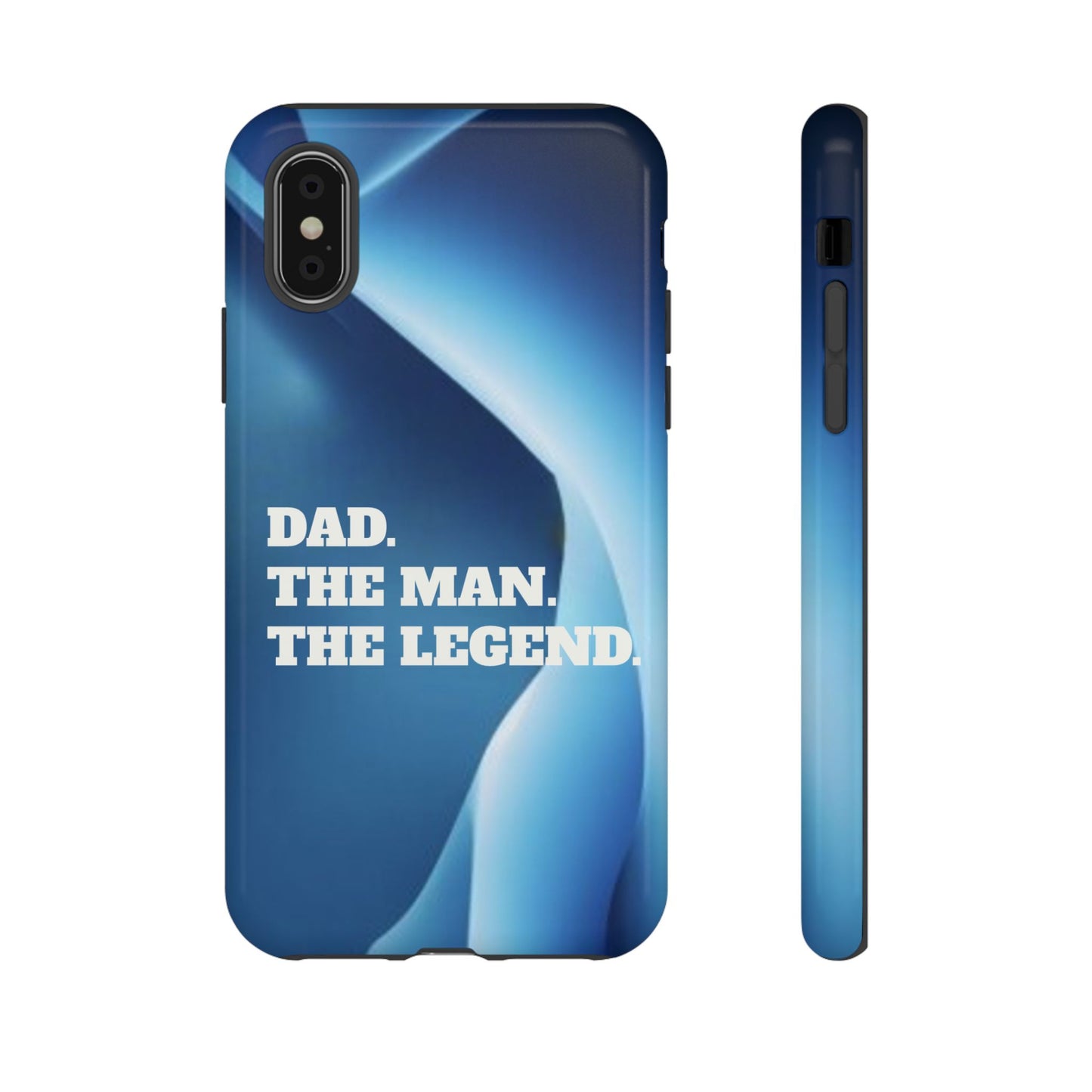 "Dad.  The Man.  The Legend" Mobile Phone Case (blue)