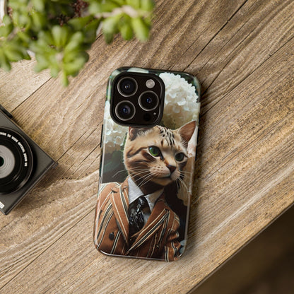 "The Feline Aristocrat" Mobile Phone Case