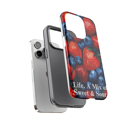 "Life. A Mix of Sweet and Sour" Mobile Phone Case