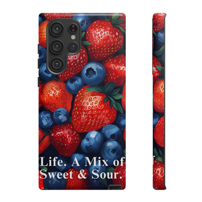 "Life. A Mix of Sweet and Sour" Mobile Phone Case