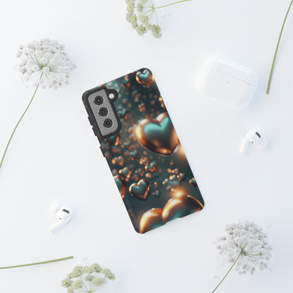 "Hearts on Repeat" Mobile Phone Case