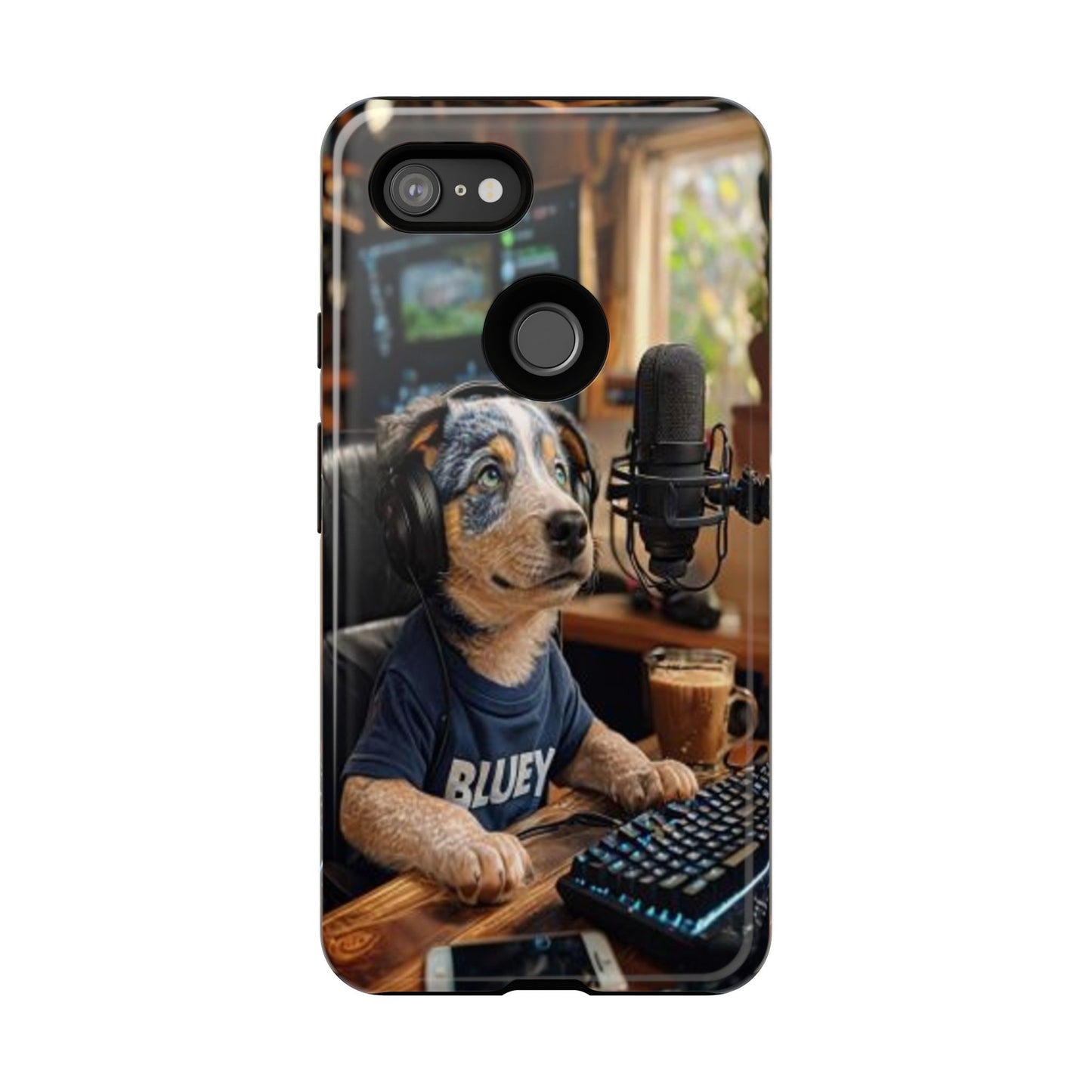 "Blue Heeler - a Tribute to Bluey" Mobile Phone Case