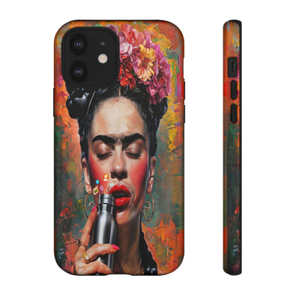"Frida with a Flask" Mobile Phone Case