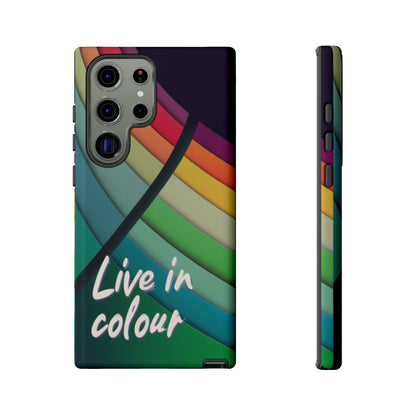 "Live in Colour" Mobile Phone Case