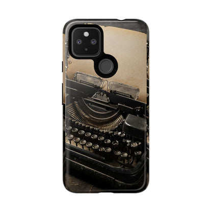 "Fade in. A Writer at the Cusp of Genius" Mobile Phone Case