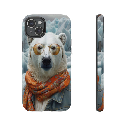 "Urban Zen Polar Bear" Mobile Phone Case