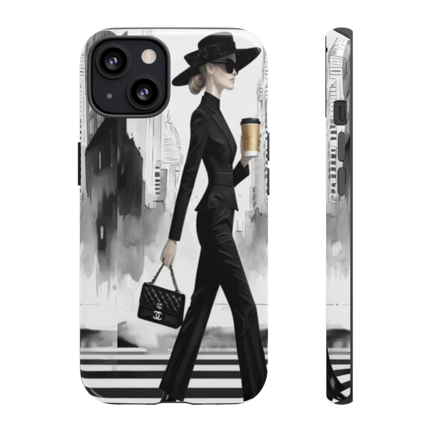 "Chic City Stroll" Mobile Phone Case