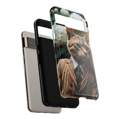 "The Feline Aristocrat" Mobile Phone Case