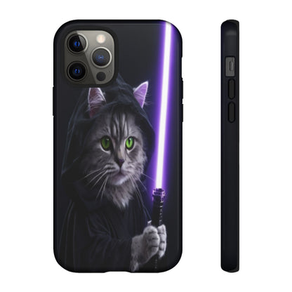 "Jedi Whisker" Mobile Phone Case (purple)