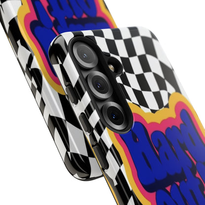 "Hard Out" Mobile Phone Case (blue)