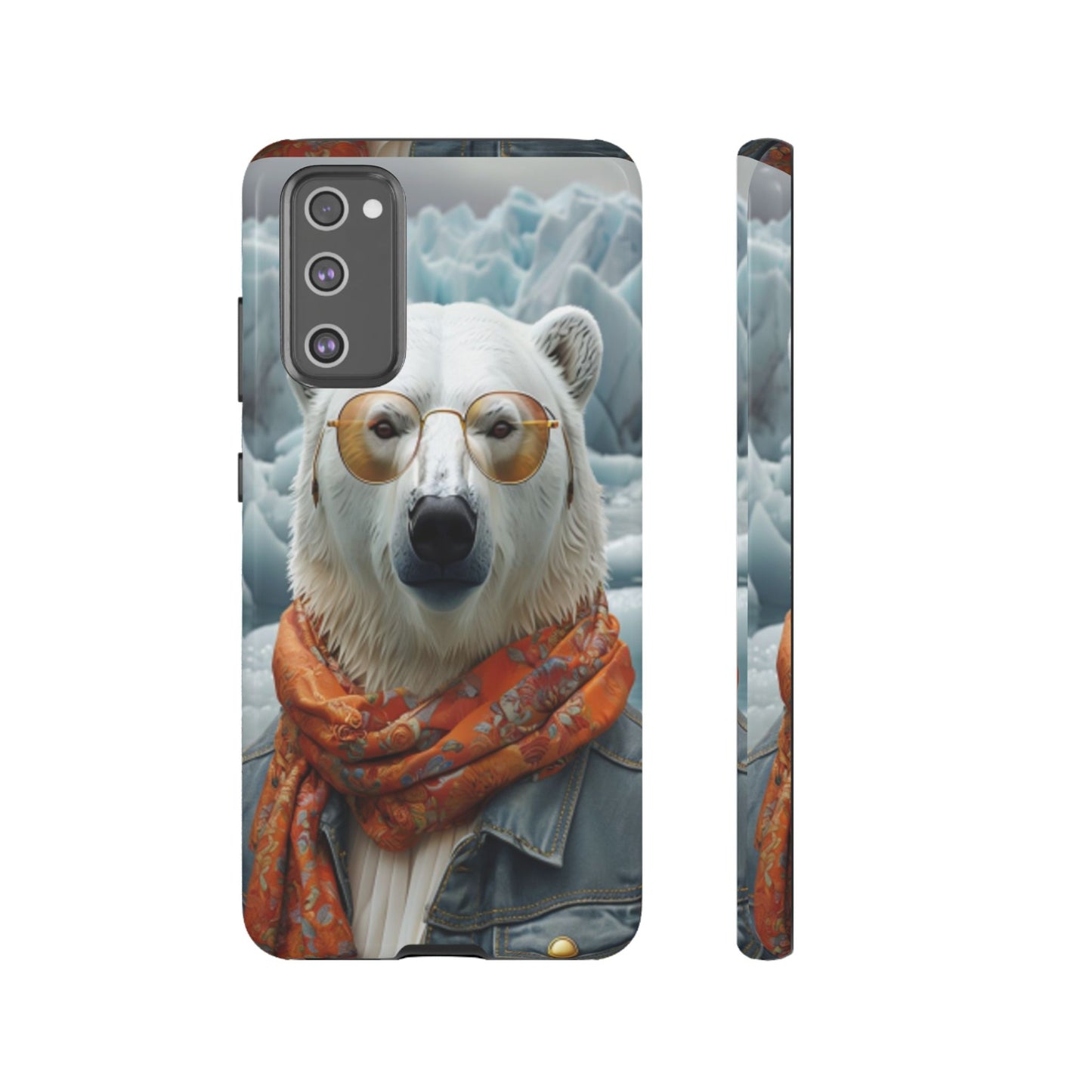 "Urban Zen Polar Bear" Mobile Phone Case