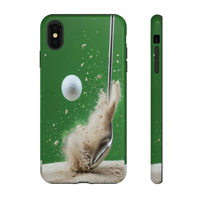 "Bunker Shot" Mobile Phone Case (light green)