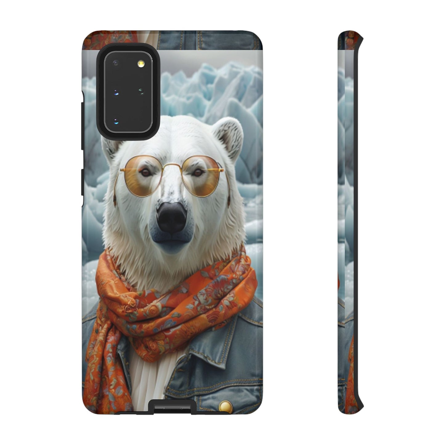 "Urban Zen Polar Bear" Mobile Phone Case