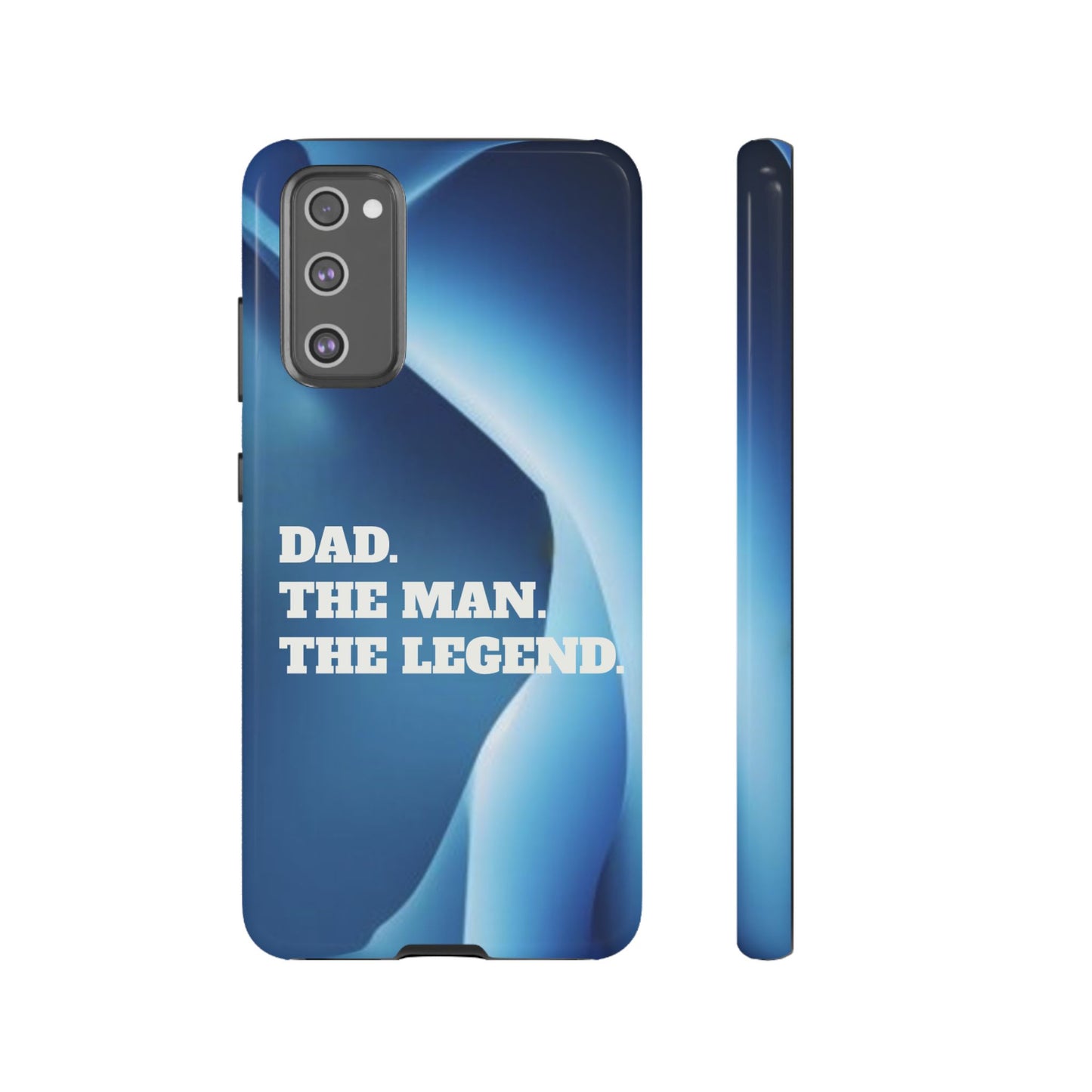 "Dad.  The Man.  The Legend" Mobile Phone Case (blue)