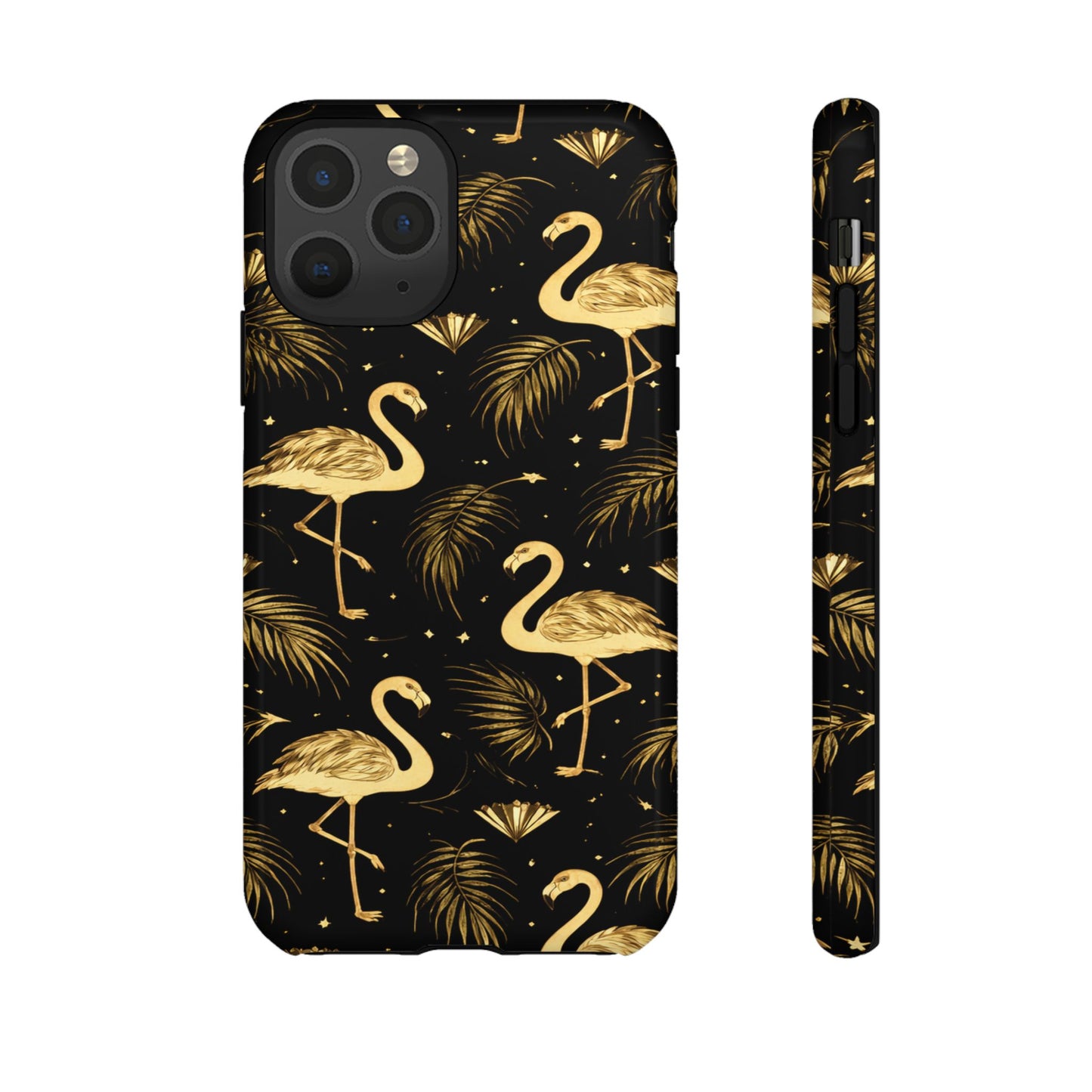 "Gold Flamingo" Mobile Phone Case
