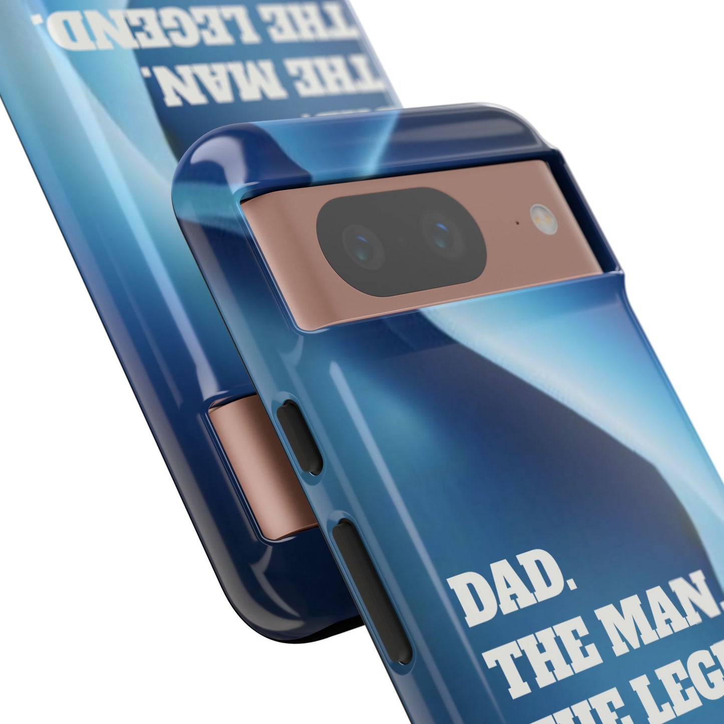 "Dad.  The Man.  The Legend" Mobile Phone Case (blue)