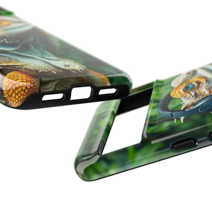 "Bearded Dragon - Jungle Beats" Mobile Phone Case