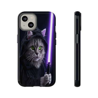 "Jedi Whisker" Mobile Phone Case (purple)