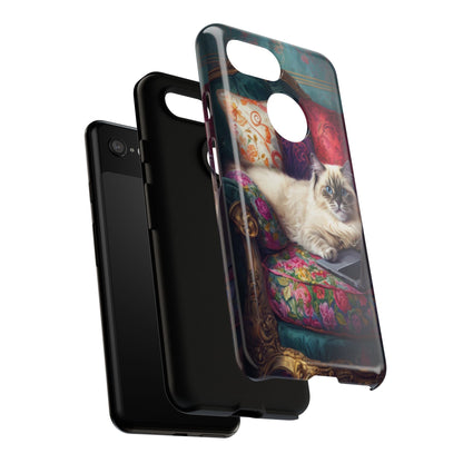 "Purr-sian Productivity" Mobile Phone Case