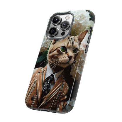 "The Feline Aristocrat" Mobile Phone Case