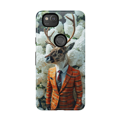 "The Stag" Mobile Phone Case (orange)