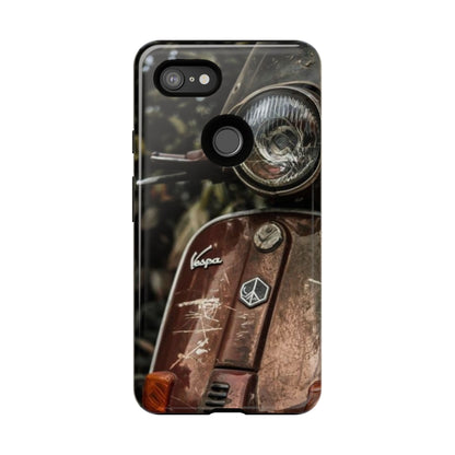 "Vespa. Old Soul, Full Tank" Mobile Phone Case