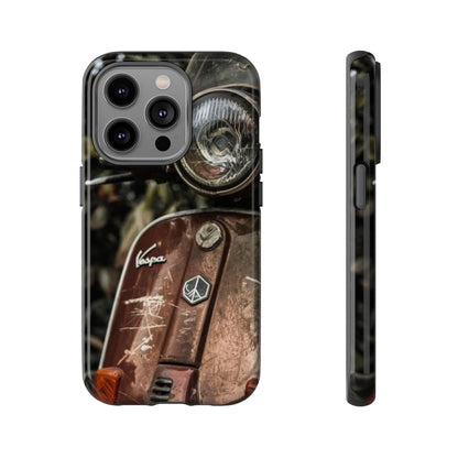 "Vespa. Old Soul, Full Tank" Mobile Phone Case