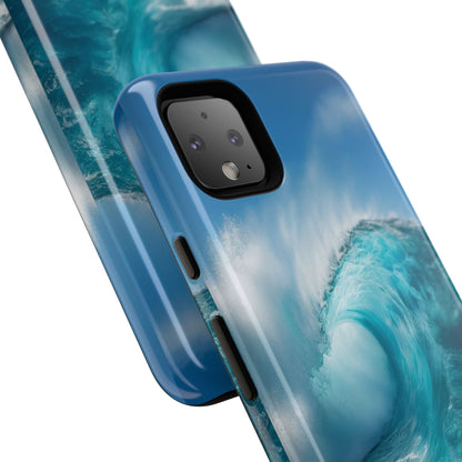 "Mount Maunganui" Mobile Phone Case (green)