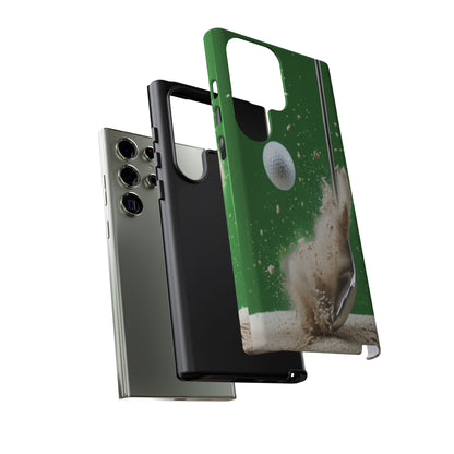 "Bunker Shot" Mobile Phone Case (light green)
