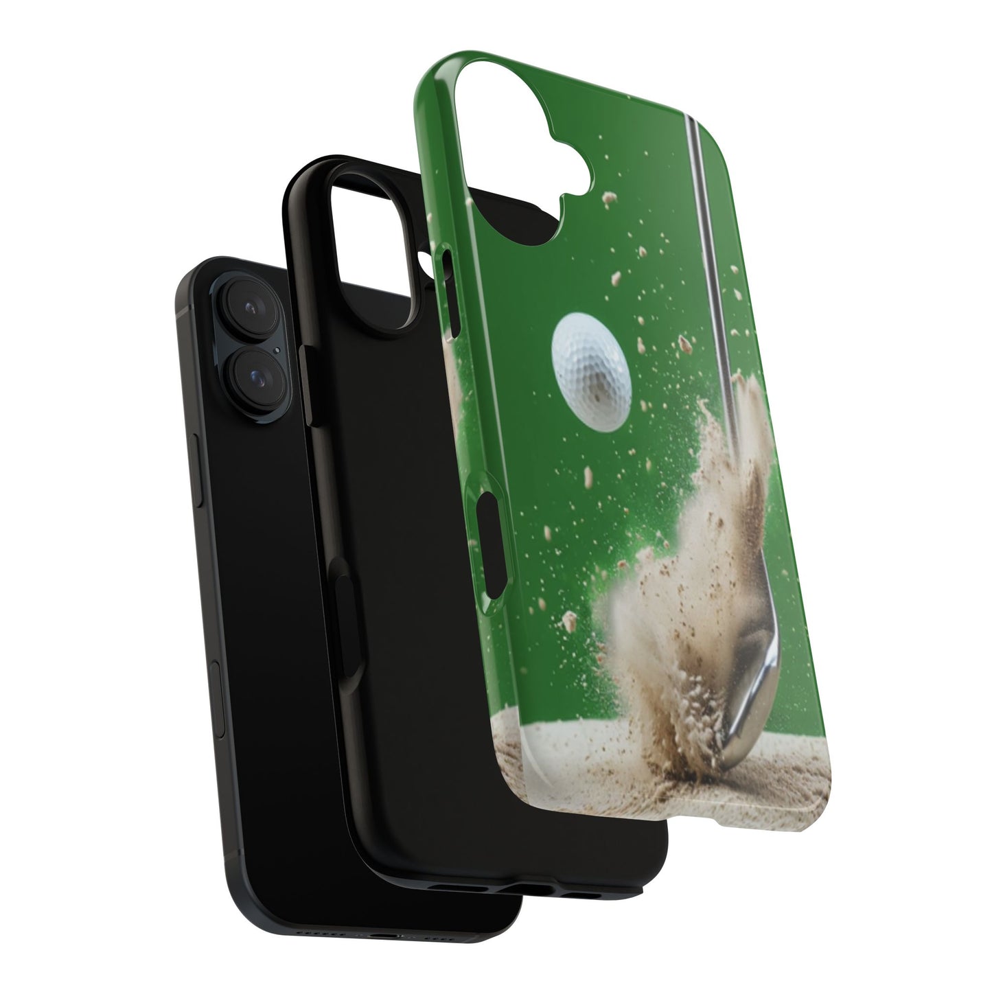 "Bunker Shot" Mobile Phone Case (light green)
