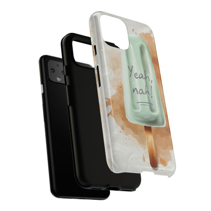 "Yeah, nah! Iceblock" Mobile Phone Case