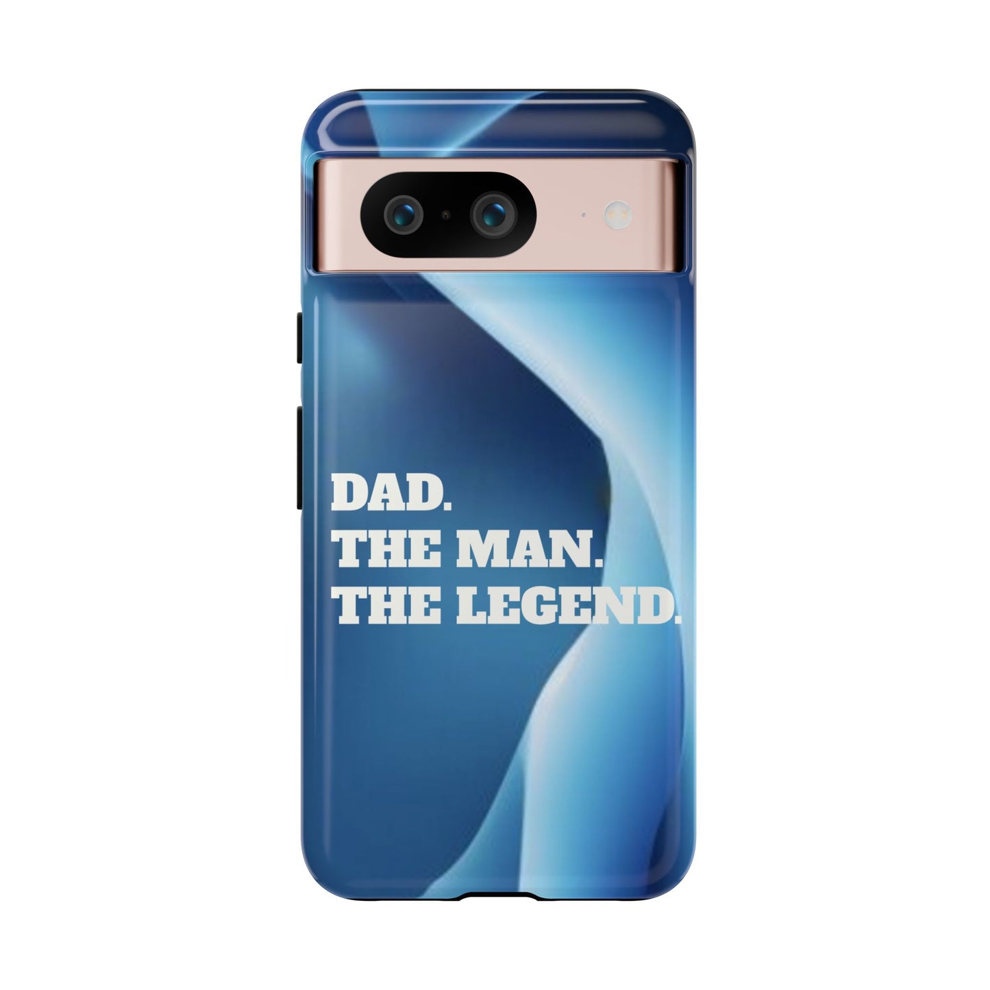 "Dad.  The Man.  The Legend" Mobile Phone Case (blue)