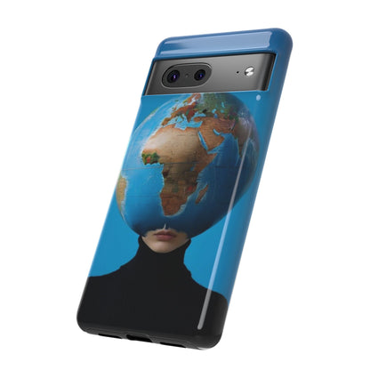 "She Who Carries the World" Mobile Phone Case