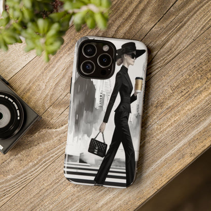 "Chic City Stroll" Mobile Phone Case