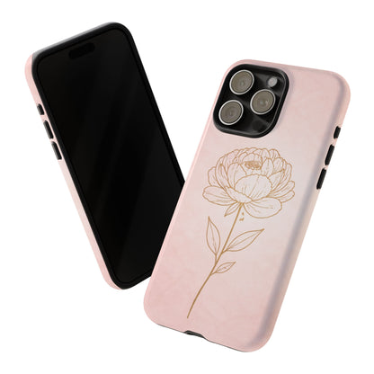"Blush Peony" Mobile Phone Case