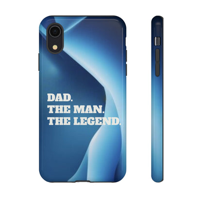 "Dad.  The Man.  The Legend" Mobile Phone Case (red)