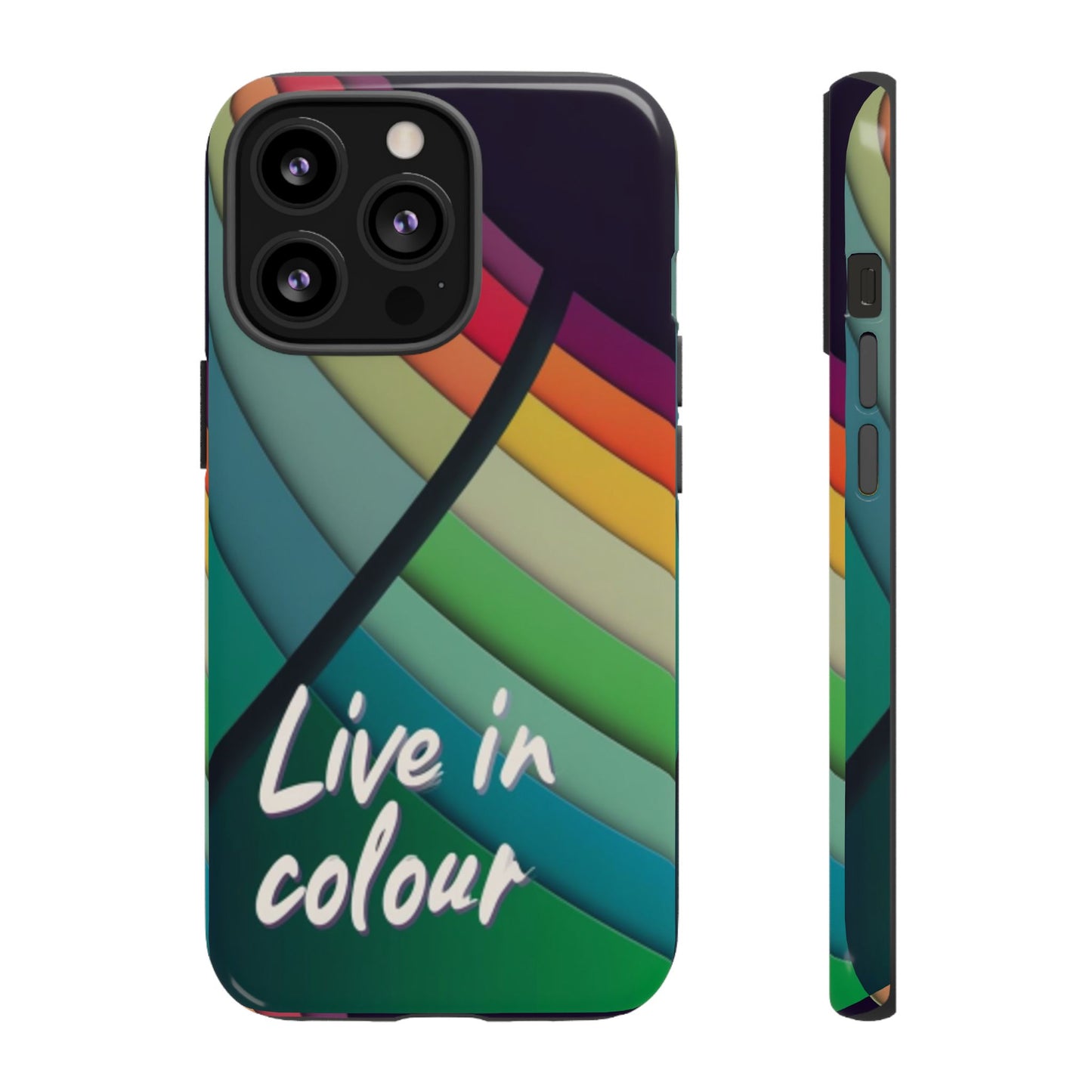 "Live in Colour" Mobile Phone Case